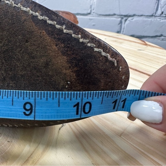 Durango Cowboy Boots Leather Brown Vintage Men’s 8 1/2 D (10.5 Women’s) 60s-70s - Picture 13 of 13